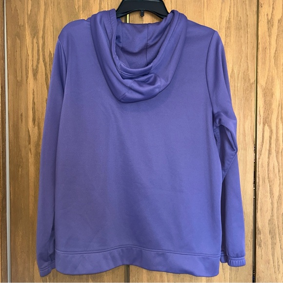 Under Armour Purple Hoodie with Floral Highlights - Picture 7 of 7